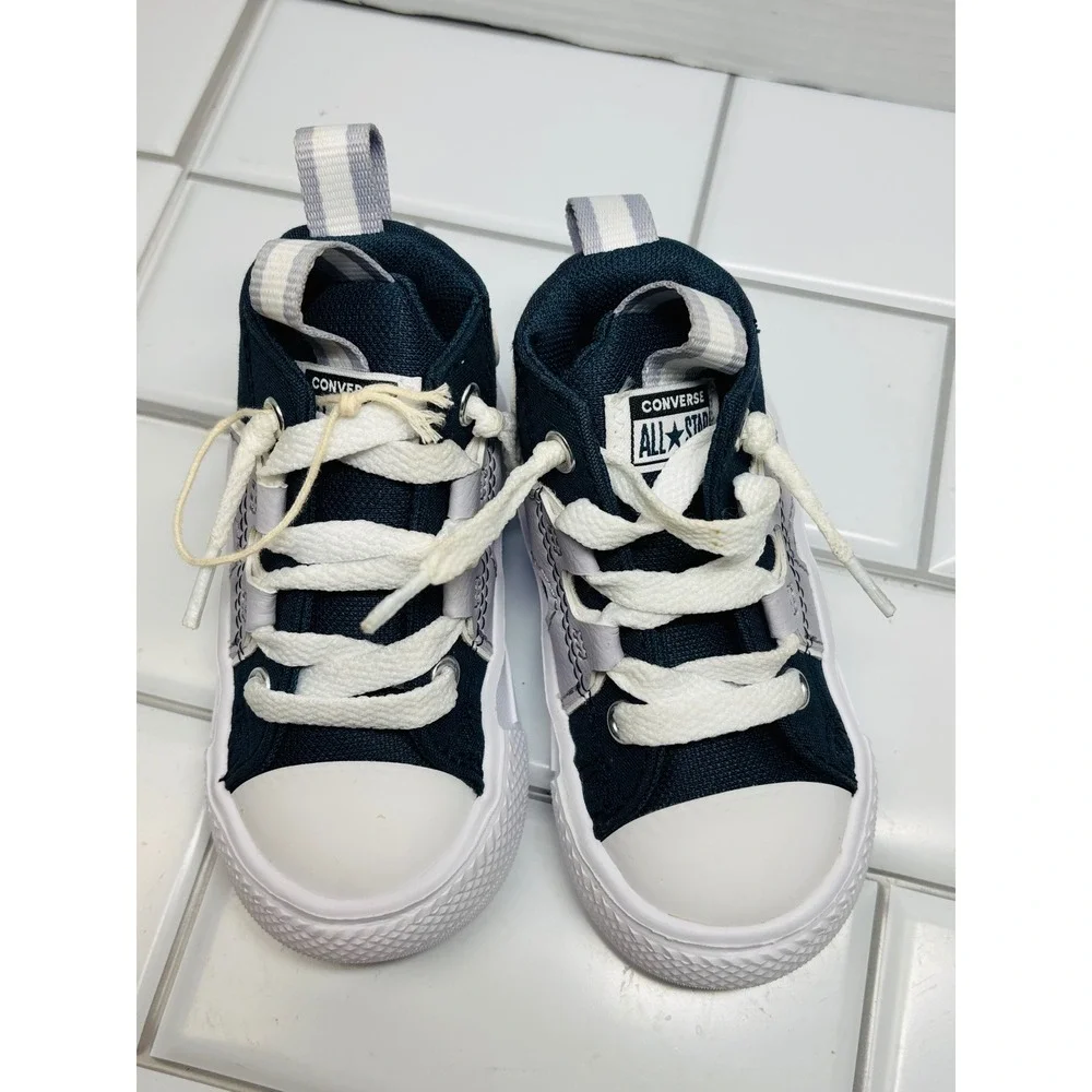 Converse Chuck Taylor All Star Kids High Anatomic Navy Blue Infant 5 A08412C